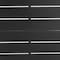 Armen Living Tiffany Outdoor Patio Round Coffee Table in Black Aluminum 840254332577 - alternate 3